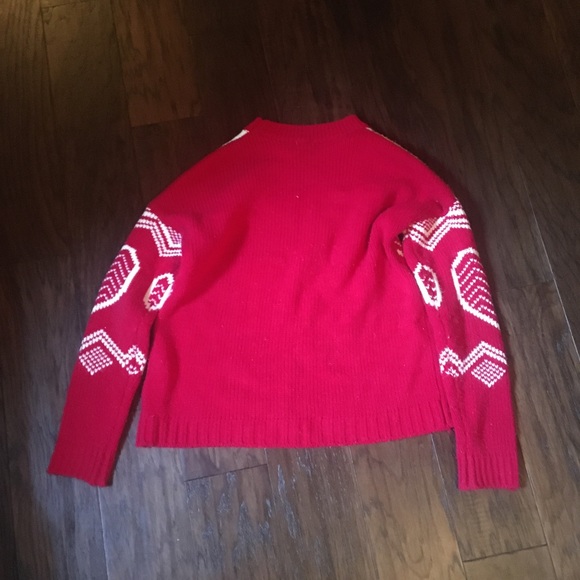 True craft Christmas sweater w/ hearts - Picture 2 of 3